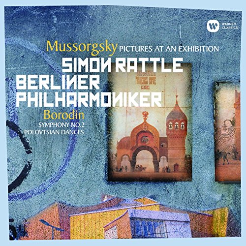 Pictures At An Exhibition: Rattle / Bpo +borodin: Sym.2, Polovtsian Dances ‐Mussorgsky, Modest (1839-1881) - Japan SACD Hybrid