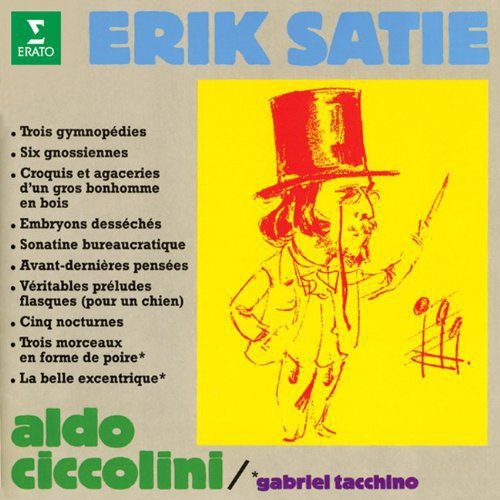 Aldo Ciccolini (Piano) - Satie: Trois Gymnopedies. Six Gnossi - Japan CD