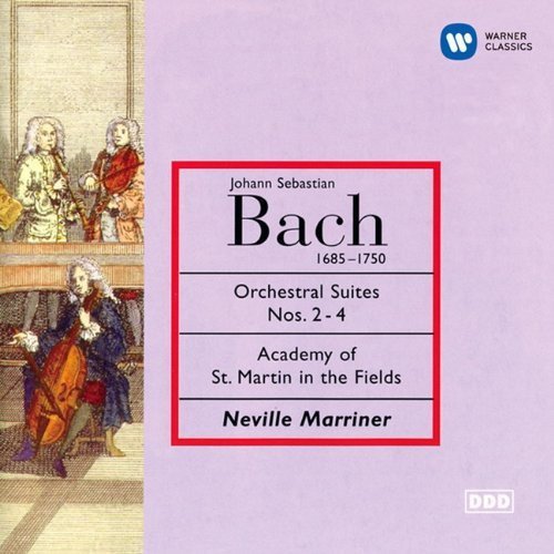 Sir Neville Marriner (conductor) - Bach: Suites Nos 2-4 - Japan CD