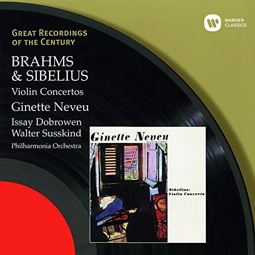 Ginette Neveu - Brahms & Sibelius: Violin Concertos (Warner Music Japan) - Limited Edition