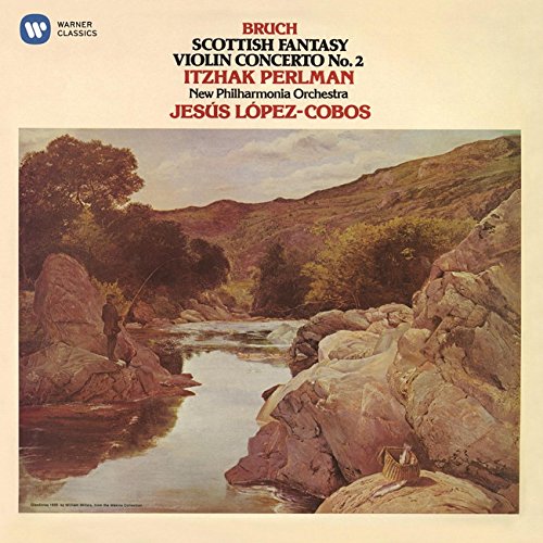 Itzhak Perlman - Brcuh: Scottish Fantasy. Violin Concerto No.2 - Japan CD