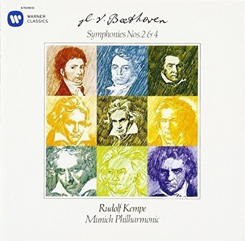 Rudolf Kempe - Beethoven: Symphonies Nos.2 & 4 - Japan CD