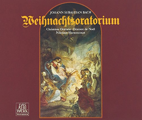 Weihnachts-Oratorium : Harnoncourt / Concentus Musicus Wien, Esswood, Equiluz, Nimsgern (1972)(2CD)‐Bach (1685-1750) - Japan 2 CD