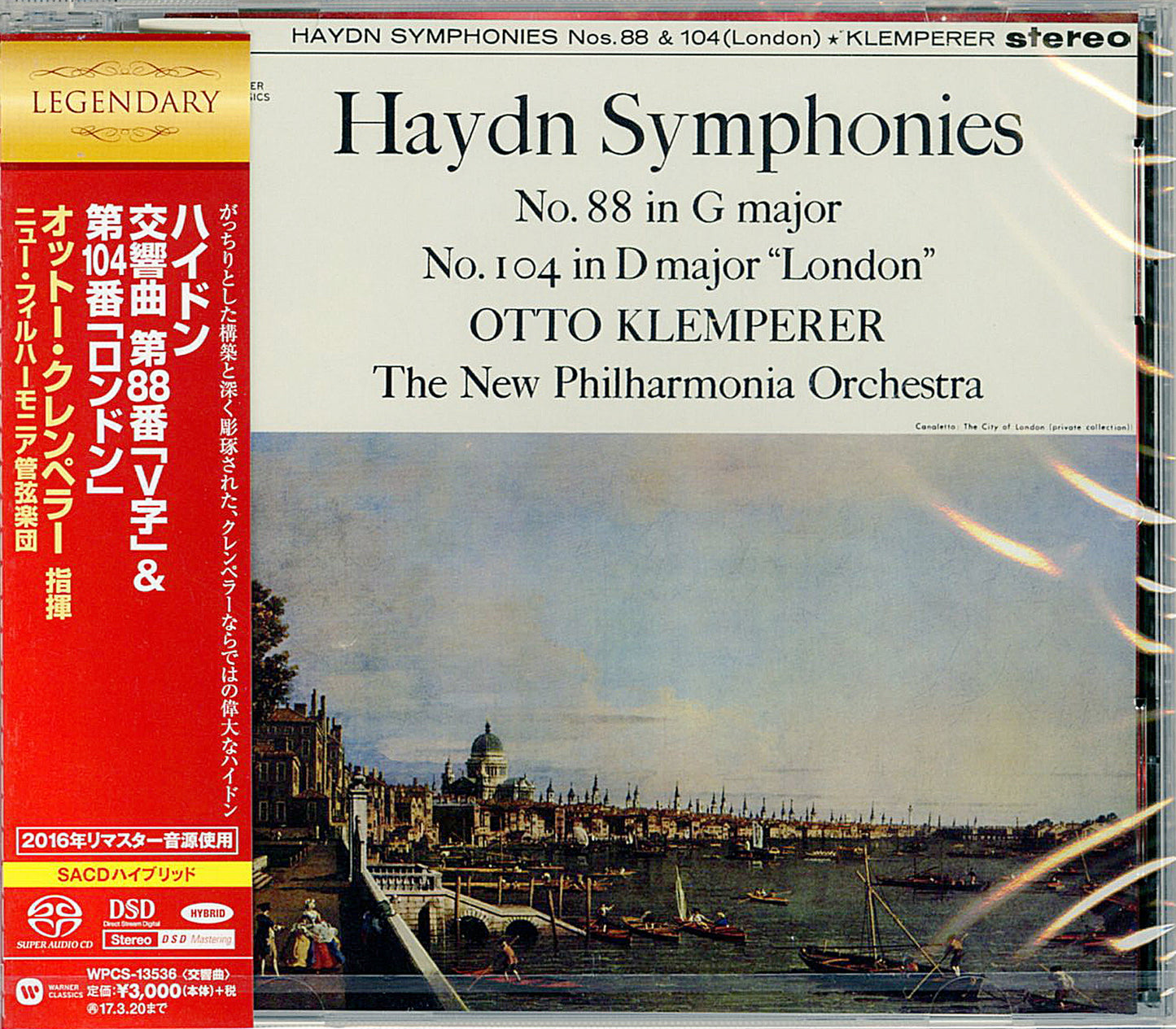 Otto Klemperer - Haydn Symphonies Nos.88 & 104'London' - Japan  SACD Hybrid