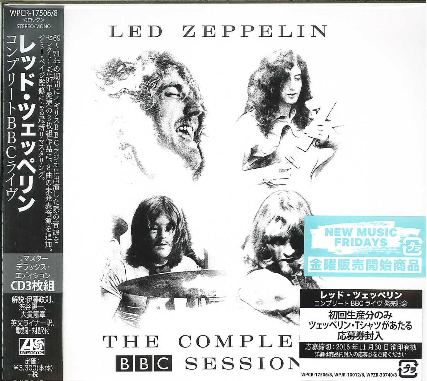 Led Zeppelin - The Complete Bbc Sessions Deluxe Edition - Japan 3 CD – CDs  Vinyl Japan Store CD, Hard Rock, Led Zeppelin, Rock CDs