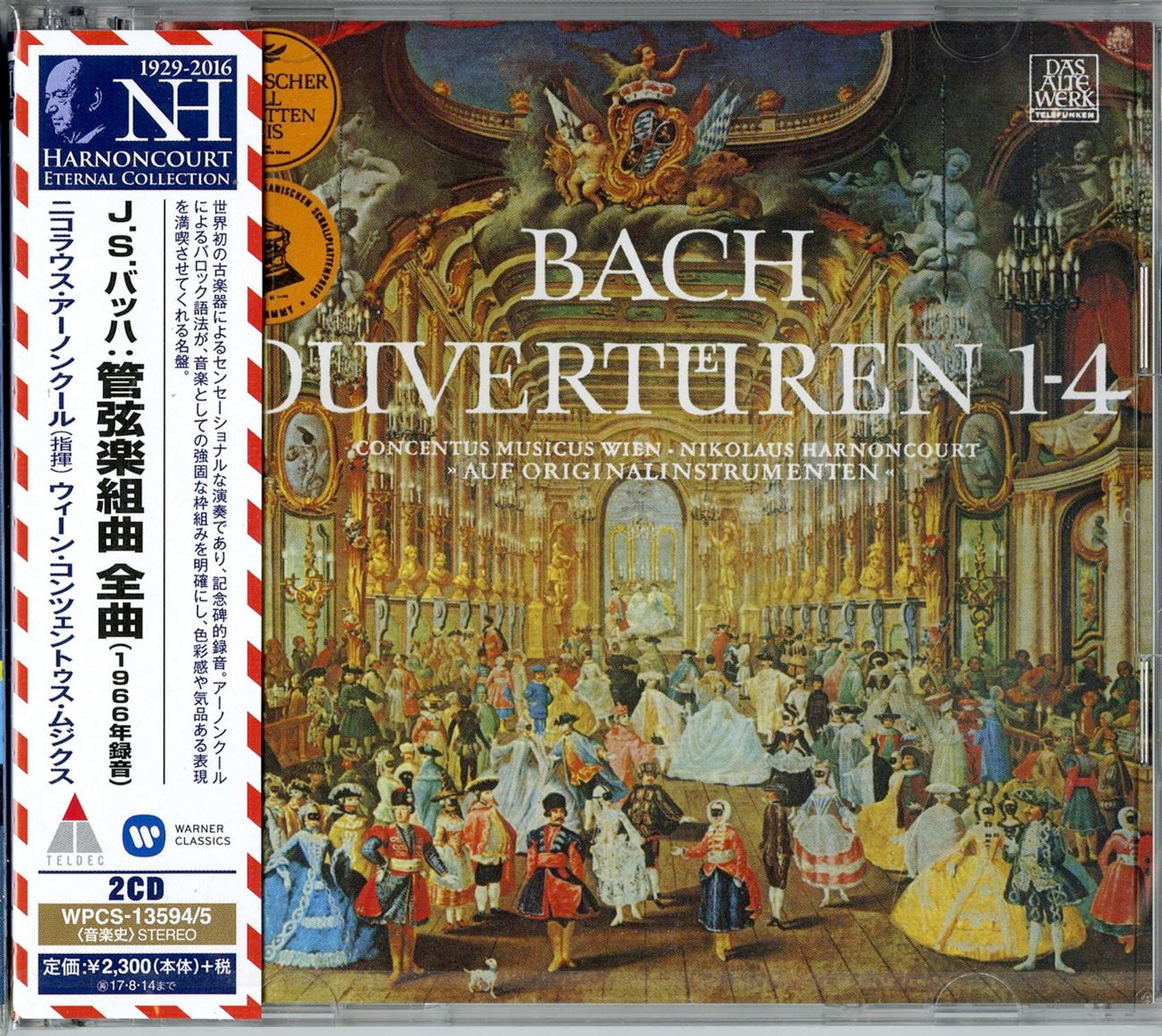 Nikolaus Harnoncourt - J.S.Bach : Orchestral Suites 1-4 (1966 Recording) - 2 CD
