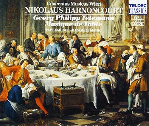 Nikolaus Harnoncourt - Telemann: Tafelmusik - Japan  4 CD