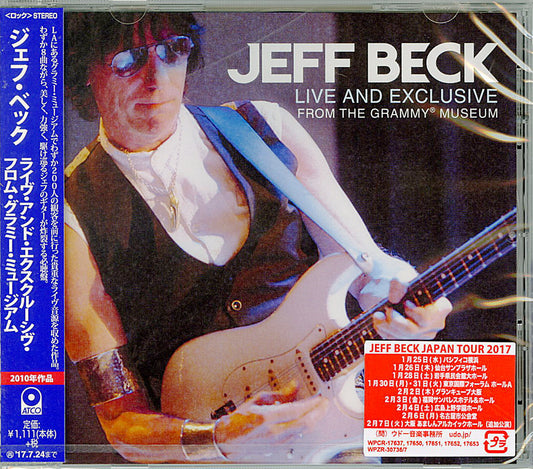 Jeff Beck - Live And Exclusive From The Grammy Museum - Japan CD