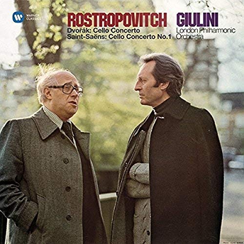 Mustislav Rostropovich - Dvorak: Cello Concerto / Saint-Saens - Japan SACD