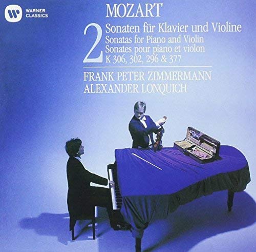 Frank Peter Zimmermann - Mozart: Violin Sonatas Vol. 2 (K.306. 302. 296 & 377) - UHQCD