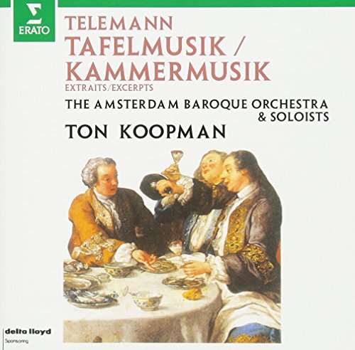 Ton Koopman - Teleman: Tafelmusik . Chember Music - Japan  2 CD