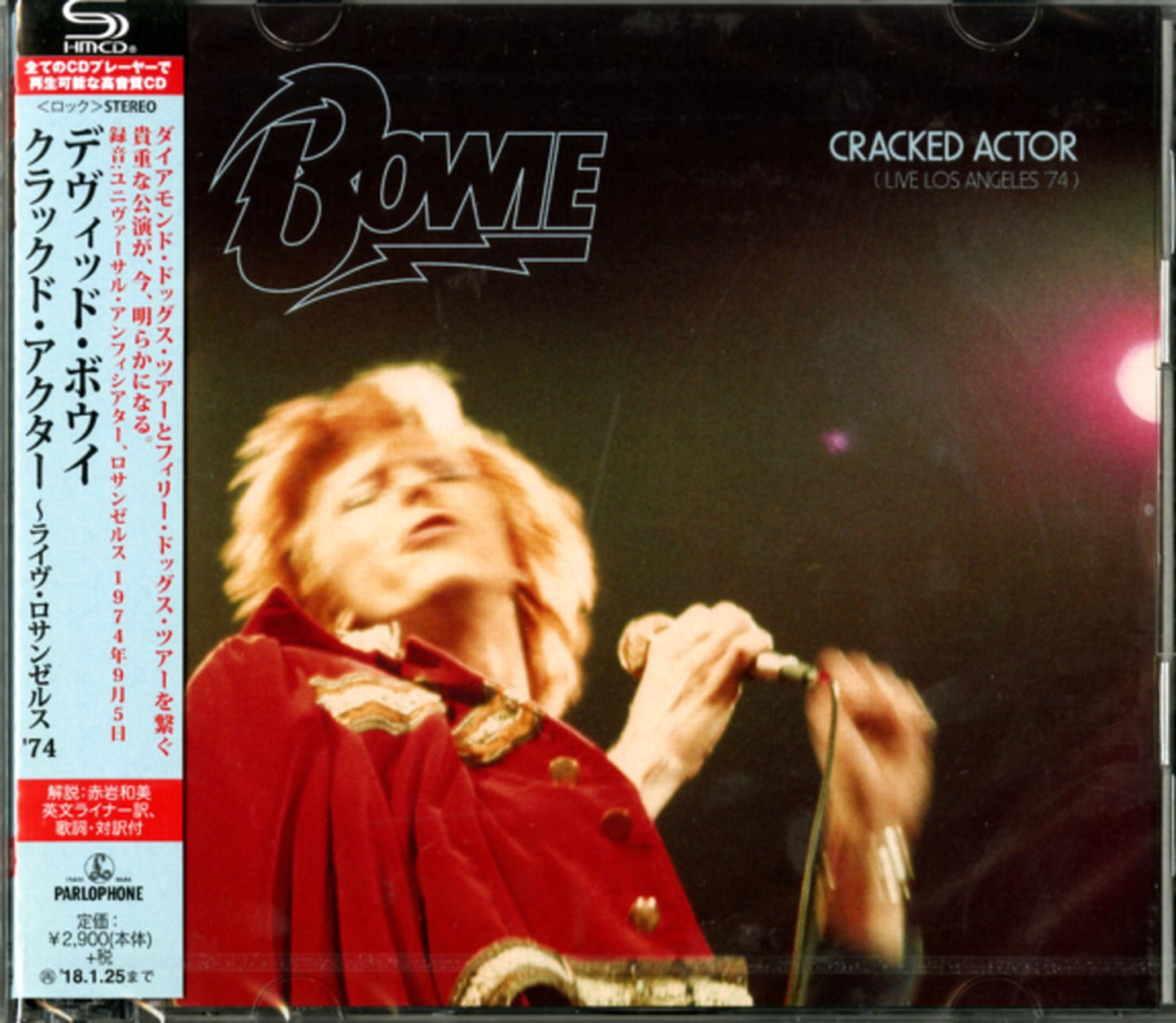 David Bowie - Cracked Actor Live Los Angels `74 - Japan  2 SHM-CD