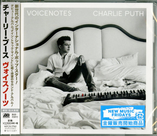 Charlie Puth - Voicenotes - Japan CD