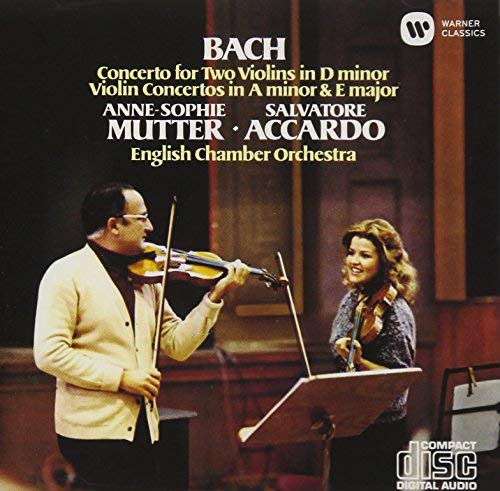 Anne-Sophie Mutter (violin) - Bach: Concerto For Two Violins In D - Japan UHQCD