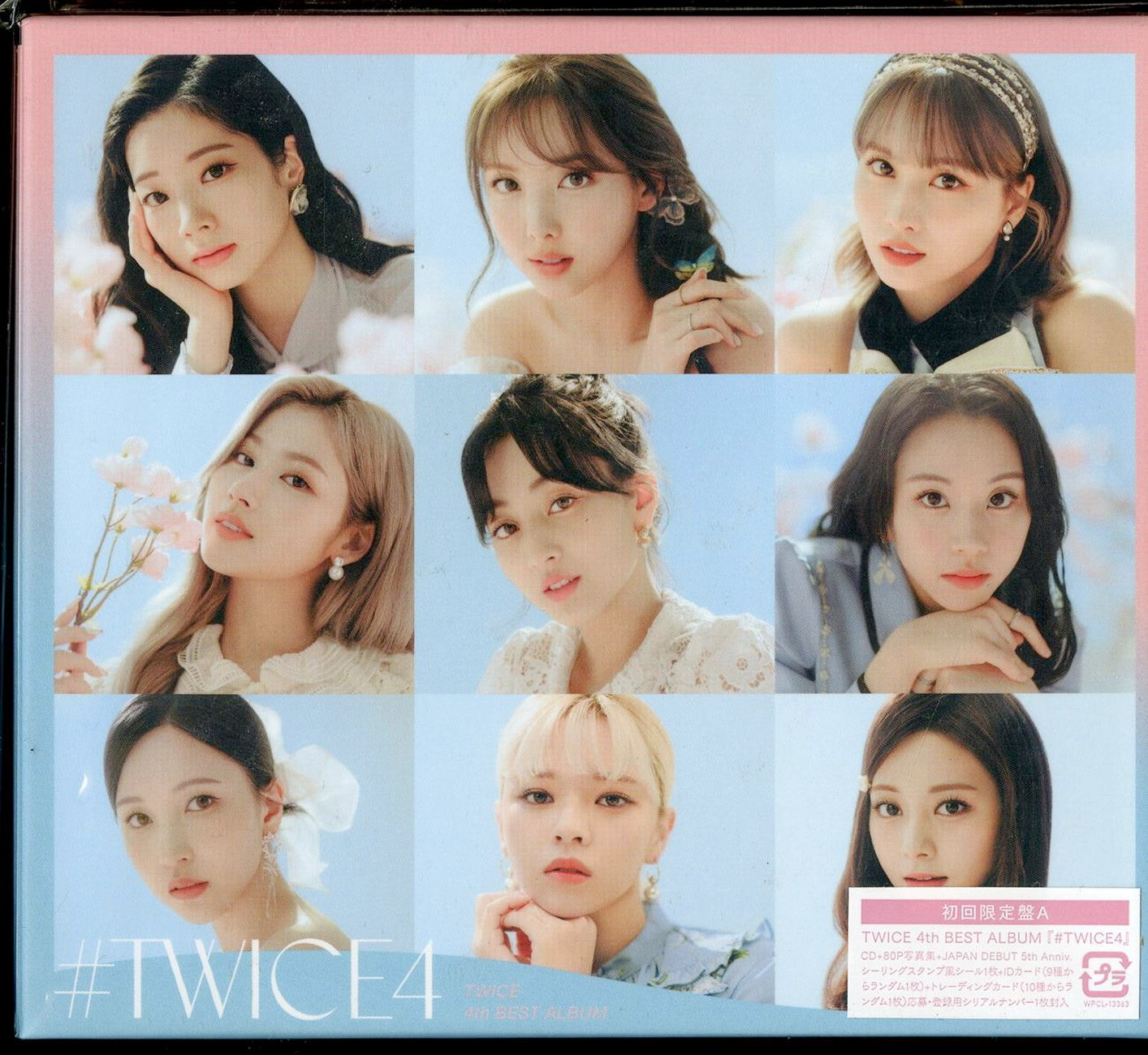 Twice - #Twice4 (Type-A) - Japan CD+Book Limited Edition – CDs Vinyl Japan  Store 2022, CD, Jewel case, K-Pop, Pop, Twice CDs