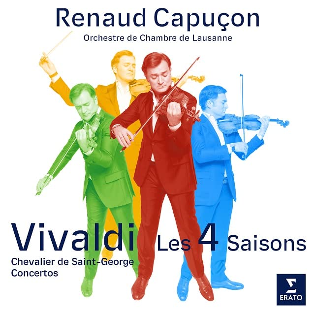 Vivaldi (1678-1741) - Vivaldi Four Seasons, Saint-George Violin Concertos : Renaud Capucon(Vn)Lausanne Chamber Orchestra - Import CD