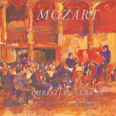 Christian Ferras , André Vandernoort , Orchestre de la Musique de Paris - Mozart: Violin Concertos No. 4 and 5 Turkish Style (Tower Records Limited Edition) - Japan SACD Hybrid