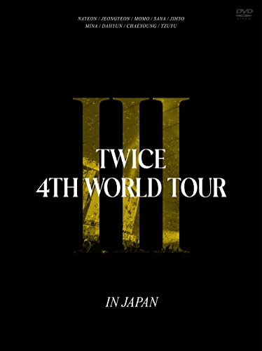 TWICE  - TWICE 4TH WORLD TOUR 'III' IN JAPAN - Japan DVD