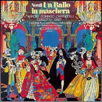 Riccardo Muti, New Philharmonia Orchestra, Placido Domingo, Martina Arroyo - Verdi: Un Ballo in Maschera (Complete) (with Lyrics)	 - Japan Hybrid SACD