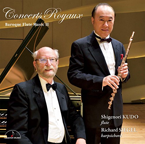 Shigenori Kudo - Concerts Royaux-Baroque Flute Music ﾂⅡ - Japan  CD