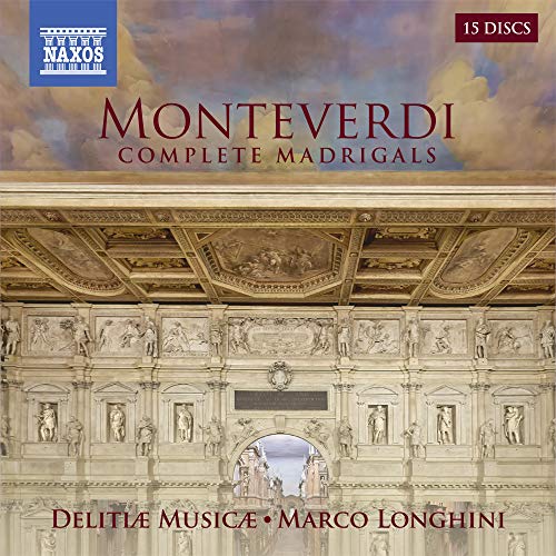 Monteverdi, Claudio (1567-1643) - Complete Madrigals : Marco Longhini / Delitiae Musicae (15CD) - Import 15 CD Box