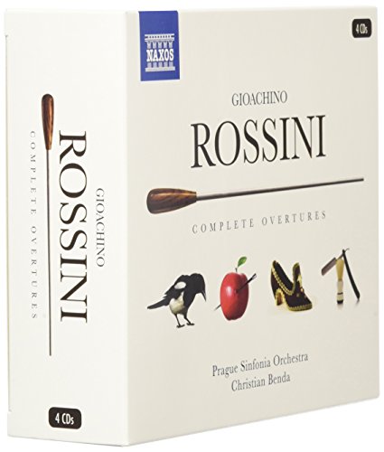 Rossini (1792-1868) - Complete Overtures : Christian Benda / Prague Sinfonia (4CD) - Import 4 CD Box