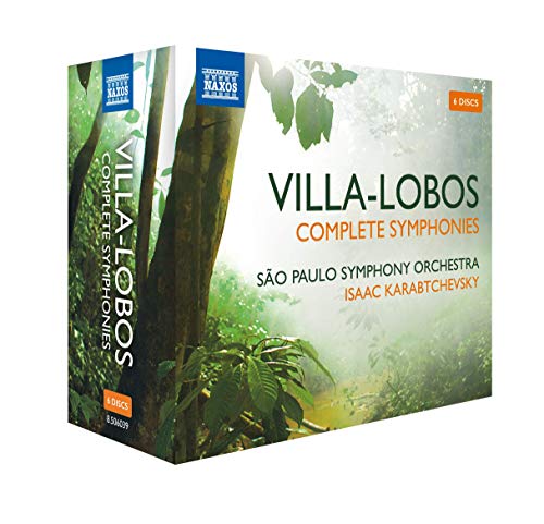 Villa-Lobos (1887-1959) - Complete Symphonies : Isaac Karabtchevsky / Sao Paulo Symphony Orchestra (6CD) - Import 6 CD Box