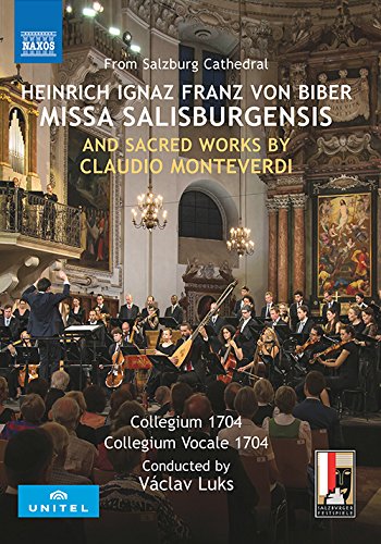 Biber (1644-1704) - Biber Missa Salisburgensis, Monteverdi : Vaclav Luks / Collegium 1704 & Vocale 1704 - Import DVD