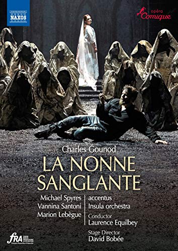 Gounod (1818-1893) - La Nonne Sanglante : Bobee, Equilbey / Insula Orchestra, Accentus, Spyres, Santoni, Lebegue, tec (2018 Stereo) - Import DVD