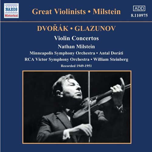 Natan Milstein - Violin Concertos - Dvorak, Glazunov - Import CD