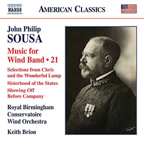Sousa (1854-1932) - Works For Wind Band Vol.21: Brion / Royal Birmingham Conservatoire Wind O - Import CD