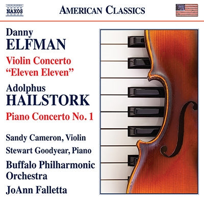 Elfman, Danny (1953-　) - Elfman Violin Concerto, Hailstork Piano Concerto No.1 : S.Cameron(Vn)Goodyear(P)Falletta / Buffalo Philharmonic - Import CD