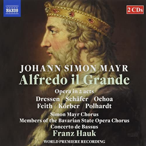 Mayr, Giovanni Simone (1763-1845) - Alredo Il Grande : Hauk / Concerto de Bassus, Dressen, M.Schafer, Ochoa, etc (2019 Stereo)(2CD) - Import 2 CD