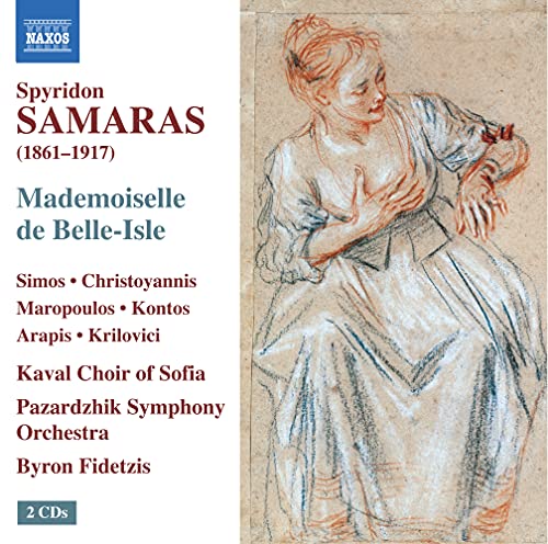 Samaras, Spyridon (1861-1917) - Mademoiselle de Belle-Isle : Fidetzis / Pazardzhik So, Simos, Christoyannis, Maropoulos, etc (1995 Stereo)(2CD) - Import 2 CD