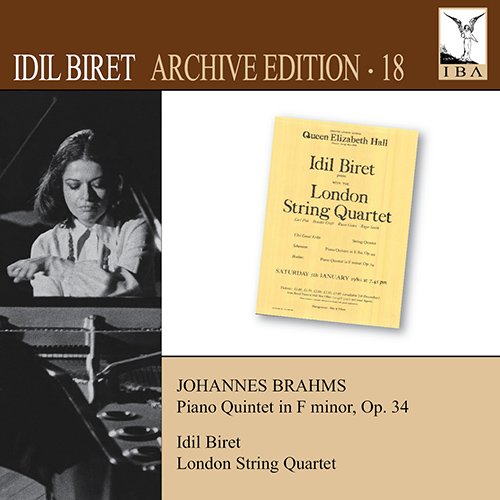 Brahms (1833-1897) - Piano Quintet : Biret(P)London String Quartet - Import CD