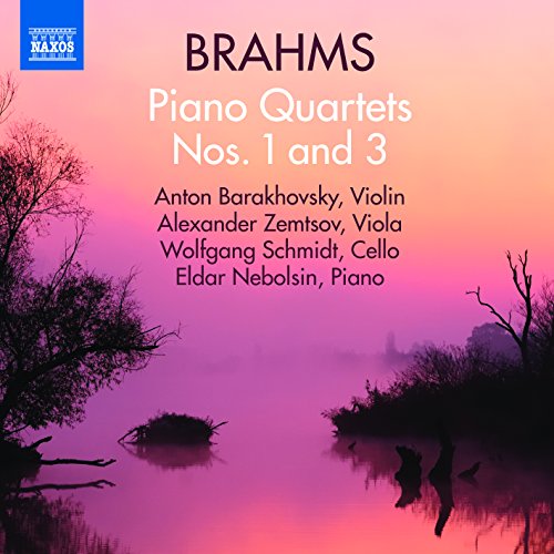 Brahms (1833-1897) - Piano Quartets Nos.1, 3 : Eldar Nebolsin(P)Anton Barakhovsky(Vn)Alexander Zemtsov(Va)Wolfgang Emanuel Schmidt(Vc) - Import CD