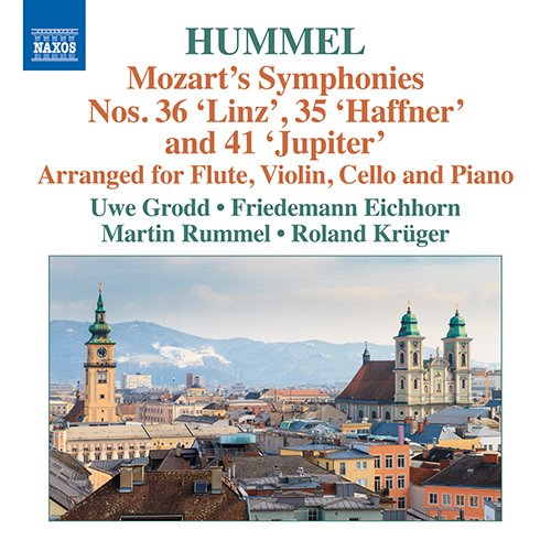 Mozart (1756-1791) - (Hummel)Symphonies Nos.35, 36, 41 : Grodd(Fl)F.Eichhorn(Vn)Rummel(Vc)Kruger(P) - Import CD