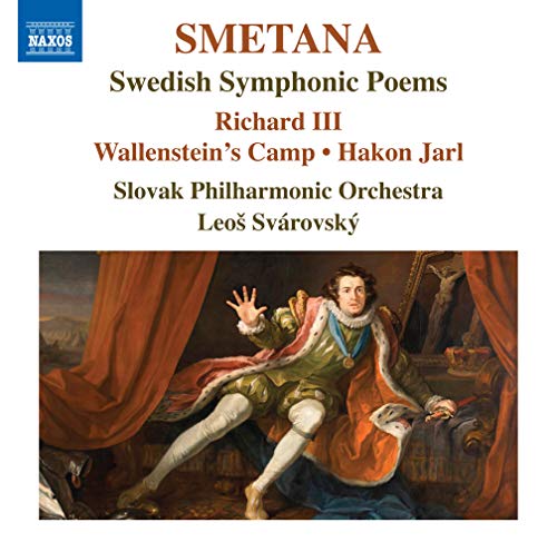 Smetana (1824-1884) - Swedish Symphonic Poems: Leos Svarovsky / Slovak Philharmonic - Import CD