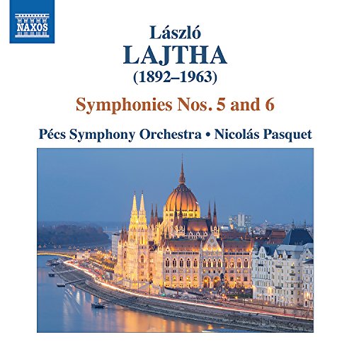 Lajtha, Laszlo (1892-1963) - Symphonies Nos.5, 6, Lysistrata Overture : Nicolas Pasquet / Pecs Symphony Orchestra - Import CD