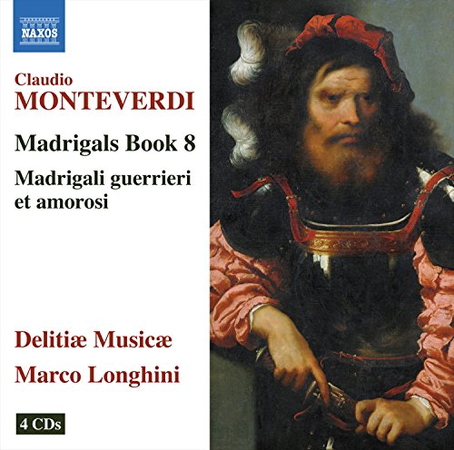 Marco Longhini, Delitiae Musicae - Monteverdi: Madrigal Collection Vol. 8 "Madrigal Collection Of Warriors And Love" [Set Of 4] - Import 4 CD