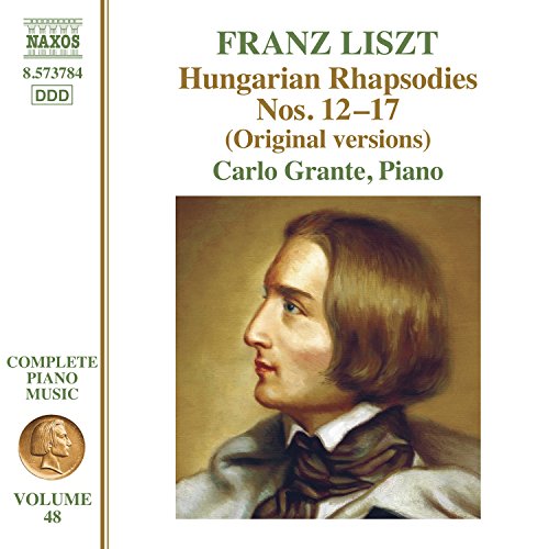 Liszt (1811-1886) - Complete Piano Works Vol.48-hungarian Rhapsody, 12-17, Etc: Grante - Import CD