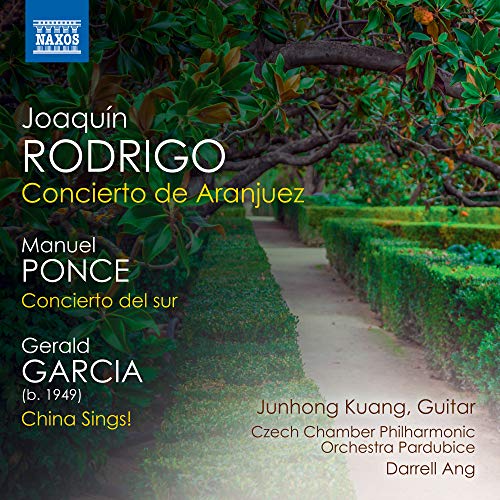 Rodrigo (1901-1999) - Concierto De Aranjuez: Junhong Kuang(G)Darrell Ang / Czech Chamber Po +ponce: Concierto Del Sur - Import CD