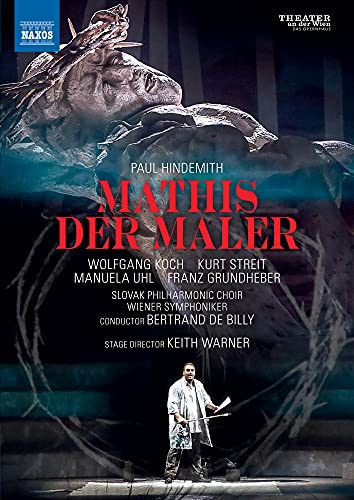 Hindemith (1895-1963) - Mathis der Maler(Opera): K.Warner, de Billy / Vienna So, W.Koch, Streit, Grundheber, M.Uhl, etc (2012 Stereo)(2DVD) - Import 2 DVD