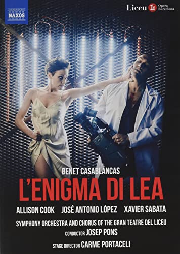 Casablancas, Benet (1956-) - L'enigma di Lea : Portaceli, J.Pons / Gran Teatre del Liceu, A.Cook, J.A.Lopez, Blanch, Masllorens, etc (2019 Stereo) - Import DVD