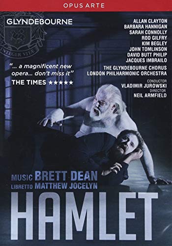 Vladimir Yurovsky, London Philharmonic Orchestra, Grindbourne Choir - Dean, Brett (1961- ) Hamlet : Armfield, V.Jurowski / London Philharmonic, Clayton, Hannigan, Connolly, Gilfry, Begley, Tomlinson, Etc (2017 Stereo) - Import DVD