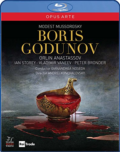 Mussorgsky, Modest (1839-1881) - Boris Godunov : Konchalovsky, Noseda / Teatro Regio di Torino, Anastassov, Marianelli, Zubov, etc (2010 Stereo) - Import Blu-ray Disc
