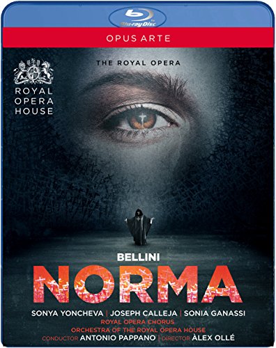 Bellini (1801-1835) - Norma : Olle, Pappano / Royal Opera House, Yoncheva, Calleja, Ganassi, etc (2016 Stereo) - Import Blu-ray Disc