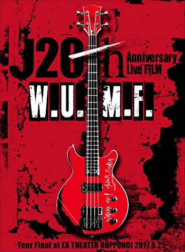 J - J 20Th Anniversary Live Film [W.U.M.F.] -Tour Final At Ex Theater Roppongi 2017.6.25 - Blu-ray+CD+Book Limited Edition