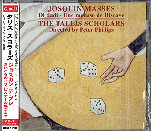 Tallis Scholars - Josquin Masses Di Dadi Etc. - Import CD With Japan Obi