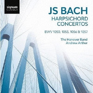 Bach (1685-1750) - Brandenburg Concerto, 5, Harpsichord Concerto, 2, 5, 6, : Andrew Arthur(Cemb)/ Hanover Band - Import CD